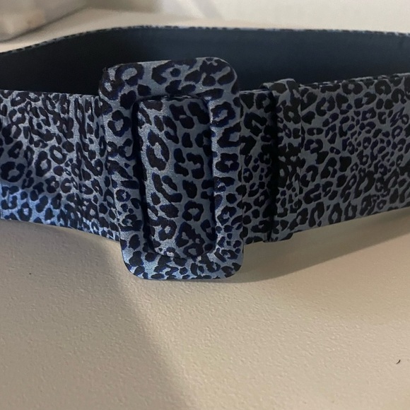 Sachin & Babi Cheetah Sky Blue Midnight Maxi Dress - Picture 15 of 16